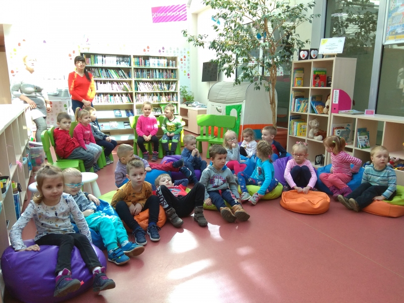 Przedszkolaki W Bibliotece Publicznej W Dobczycach11